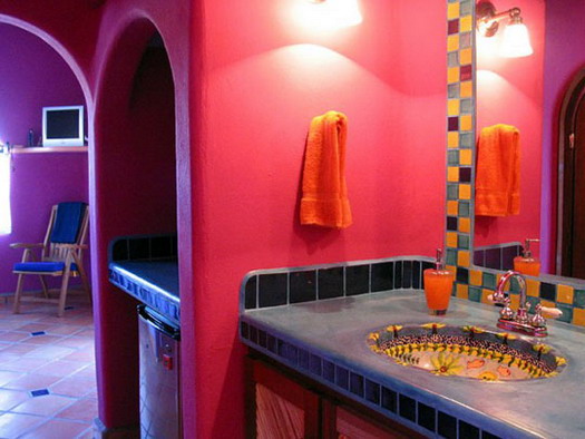 Mexican Decorating Bathroom Style